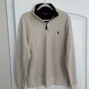 U.S. Polo Association 1/4 zip polo